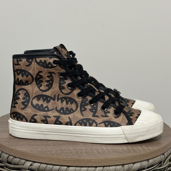 Coach Shoes - Coach x Guang Yu High Top Leather Sneakers